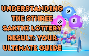 sthree sakthi lottery result